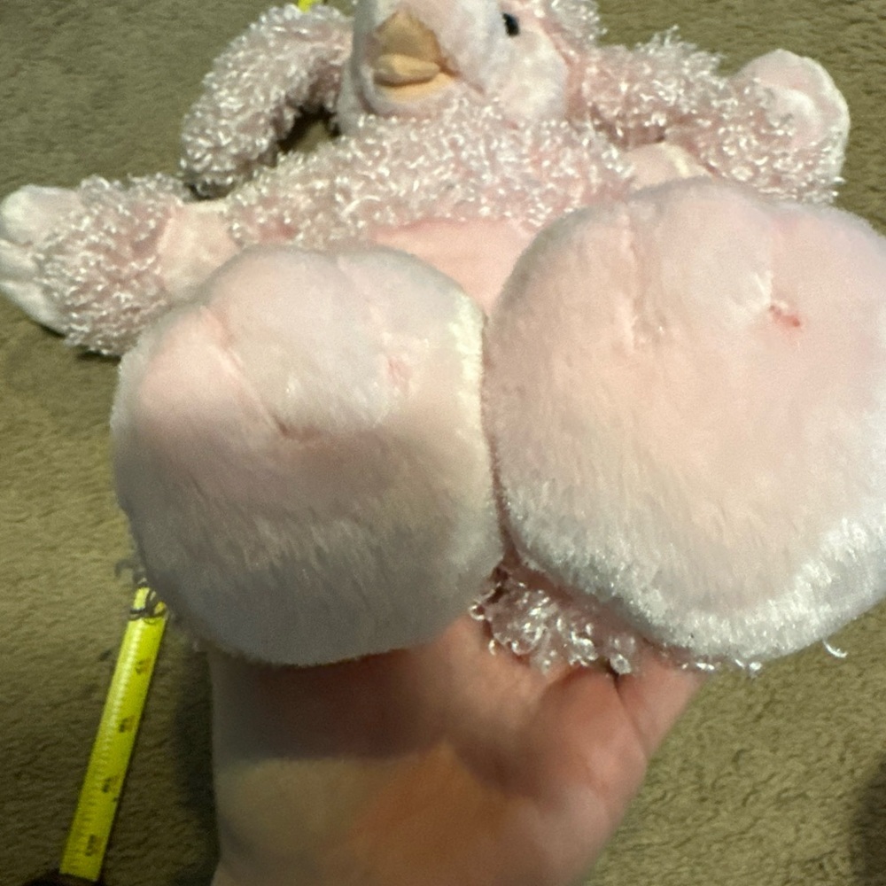 Build-A-Bear Plush Pink French Poodle 19in BAB Workshop Dog Curly Hair - Picture 9 of 12